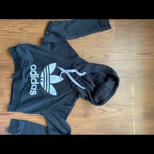 Adidas cropped hoodie